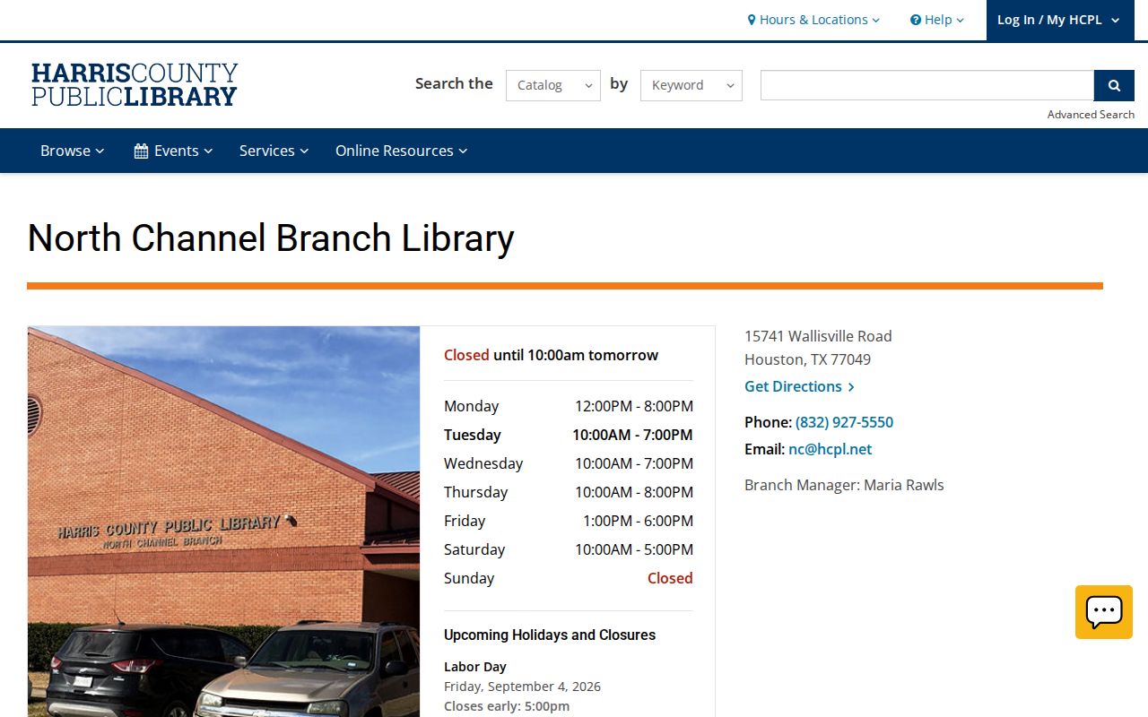 Channelview city directory research route at the North Channel Library